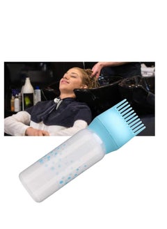 Generic Hair Dyeing Bottle, Hair Coloring Bottle, Applicator Bottle Hairdressing Tool for Hair Salons Barbershops Squeeze Bottle (Blue)  - Image 3