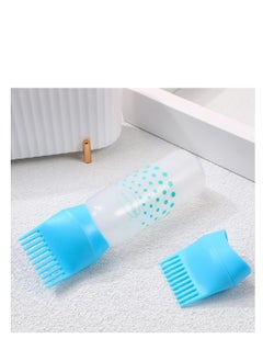 Generic Hair Dyeing Bottle, Hair Coloring Bottle, Applicator Bottle Hairdressing Tool for Hair Salons Barbershops Squeeze Bottle (Blue)  - Image 4