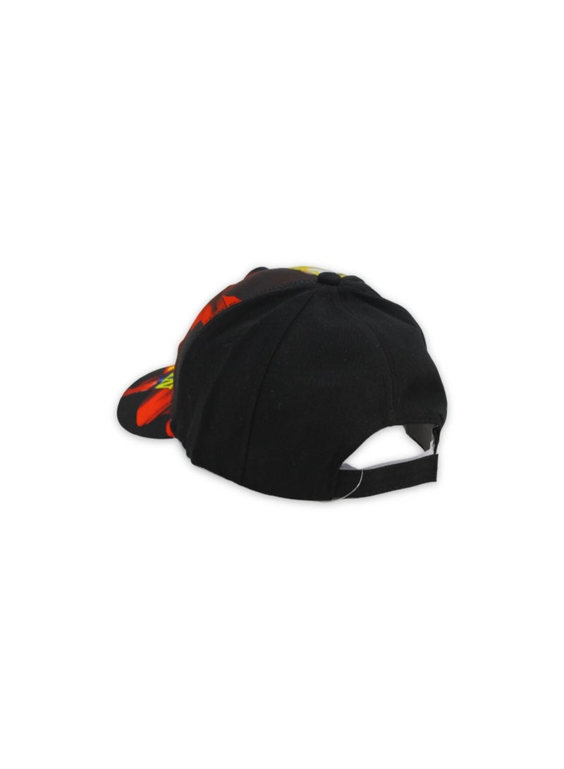 Boys Cap – Black with Super-Man Print - Image 4