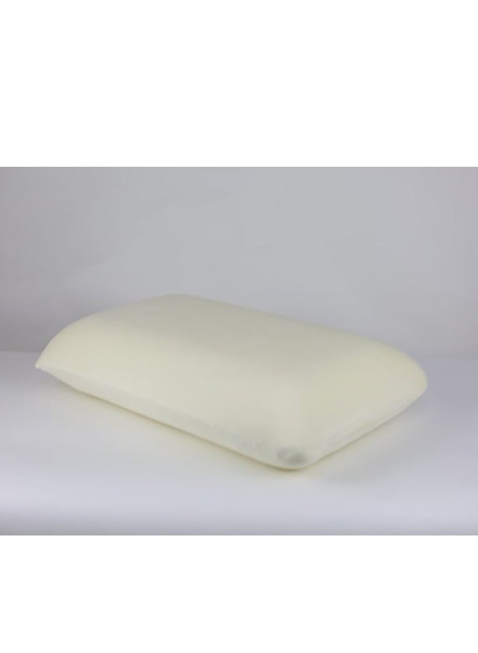 ماكس كمفورت وسادة سريرمميزه بشكلها الكلاسيكي الفندقي  , وساده من الميموري فوم الامريكي عالي الجودة للحصول علي اقصي قدر للراحه , لون ابيض - Image 1