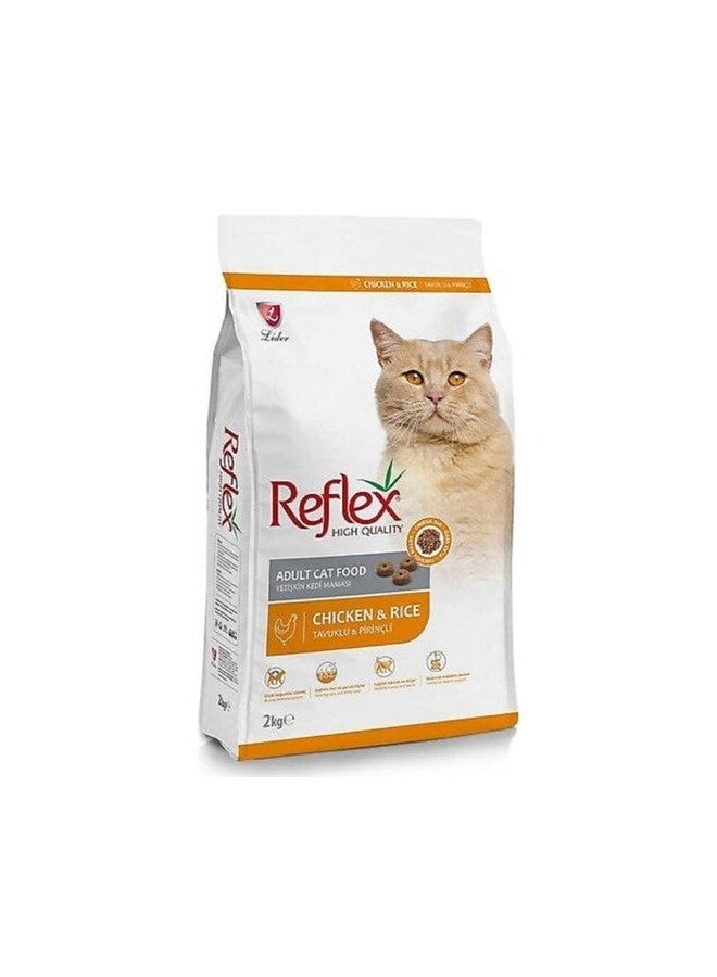 Lider Reflex Adult Cat Food Chicken and Rice 2 Kg