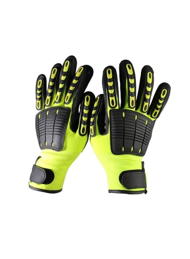 TA SPORT Cut Resistant Gloves, TI Sport Sgw610 Vibration Resistant Work Safety Glove  - Image 2