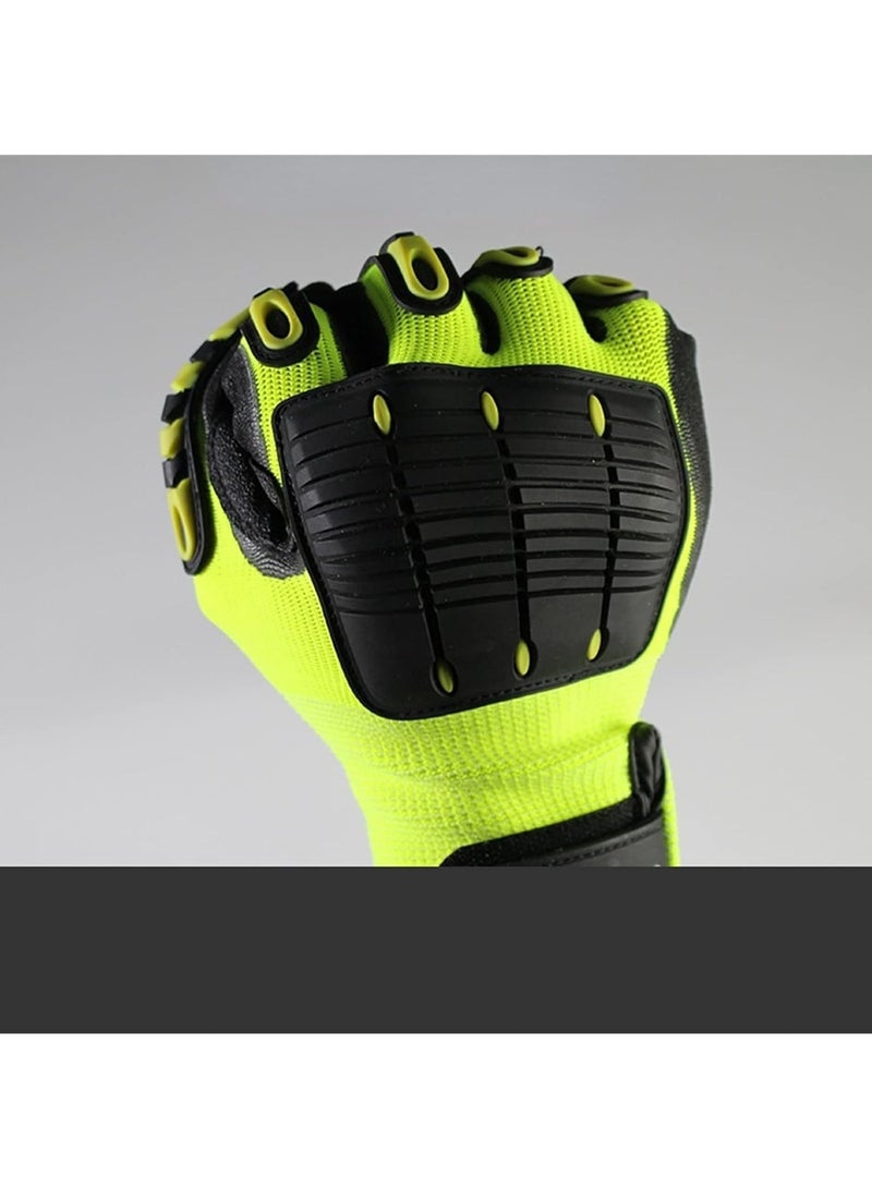 TA SPORT Cut Resistant Gloves, TI Sport Sgw610 Vibration Resistant Work Safety Glove  - Image 3