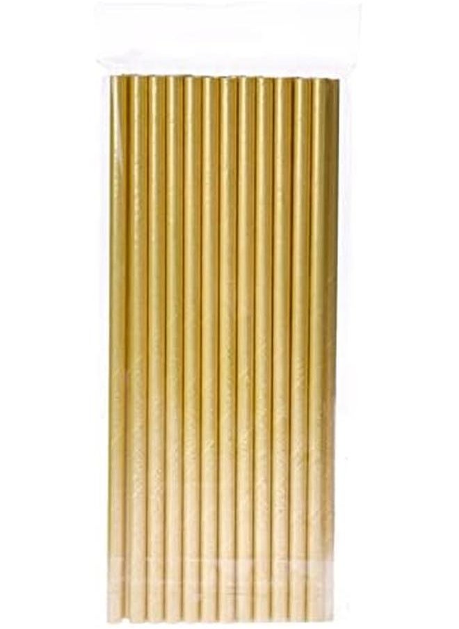 Gold Solid Paper Straws 24Pcs - pzsku/ZBF3C1072EED90EF3C6C1Z/45/_/1718349918/939d3704-4869-4750-83a9-e5a10db4fc62