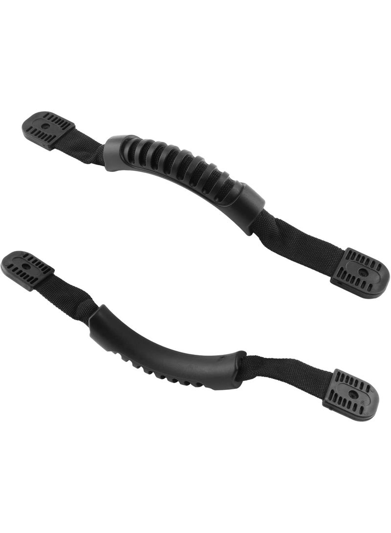 4 Pack Kayak Carry Handles, Kayak Accessories, Side Mount Carry Replacement Handles with Plastic Buckle for Kayak Paddle, Tandem Kayak, Canoe Boat & Lifetime Kayaks (Black) - Image 3