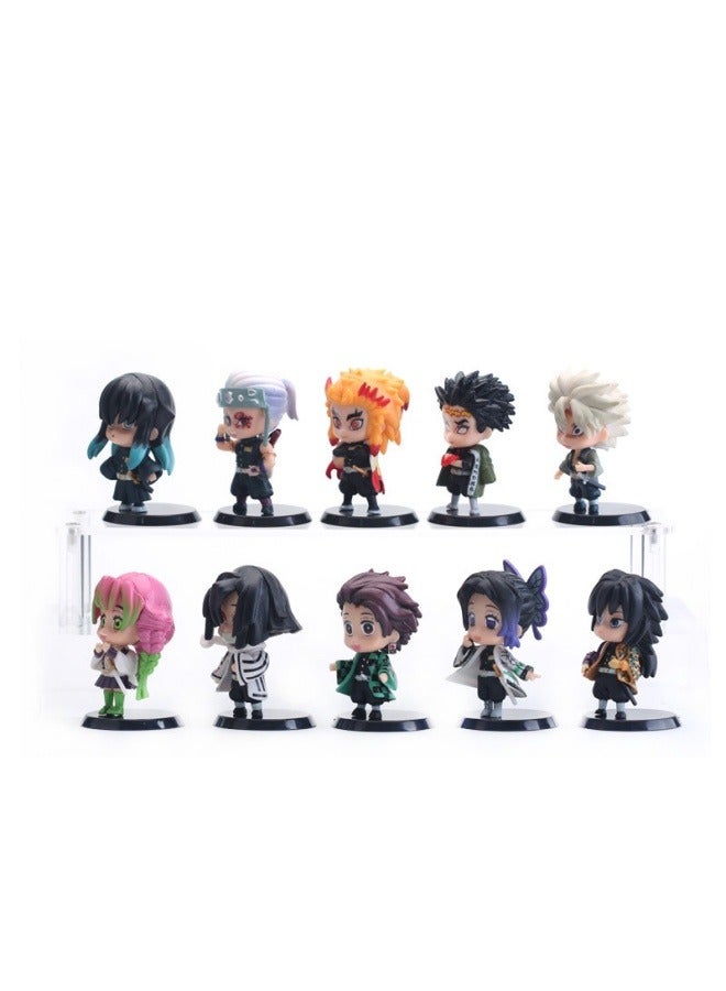 عام س نسخة من شيطان القاتل شخصية نموذج سطح المكتب الديكور لعبة مجسمة حفلة عيد ميلاد جمع الديكور هدية للعائلة والأصدقاء - Image 2