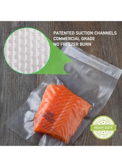 VacuumPal 2 rolls of vacuum food packaging bags, size 20 cm, length 500 cm, transparent  - Image 4