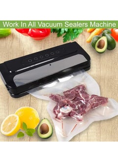 VacuumPal 2 rolls of vacuum food packaging bags, size 20 cm, length 500 cm, transparent  - Image 5