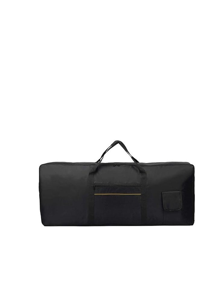 Generic 61 Keys Keyboard Case for 61 Keys Keyboard and Electric Piano, Electric Keyboard Bag Piano Gig Bag | Waterproof 420D Oxford Cloth Electric Piano Padded Case(Black)  - Image 1