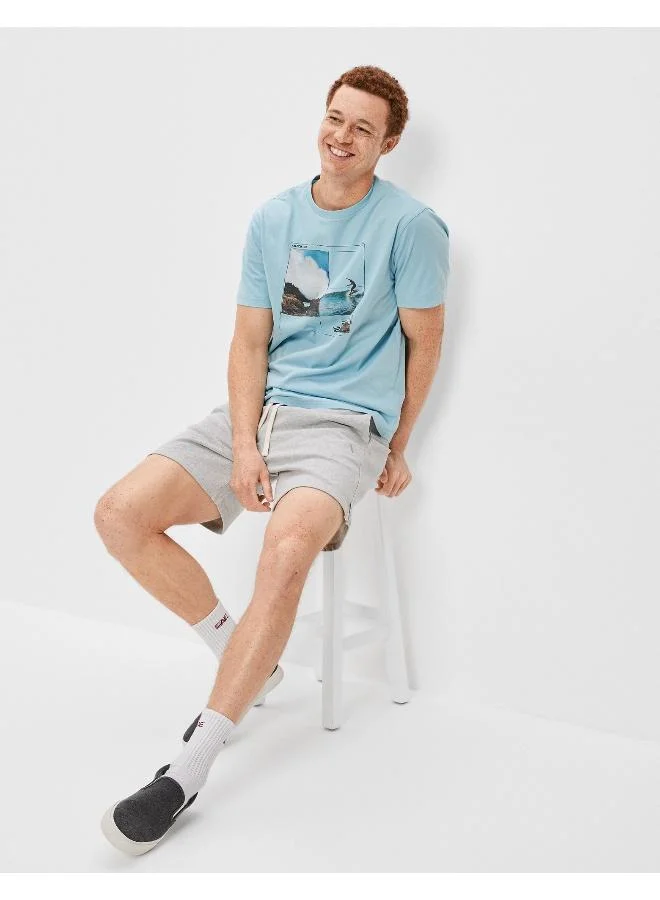 امريكان ايجل Graphic Crew Neck T-Shirt