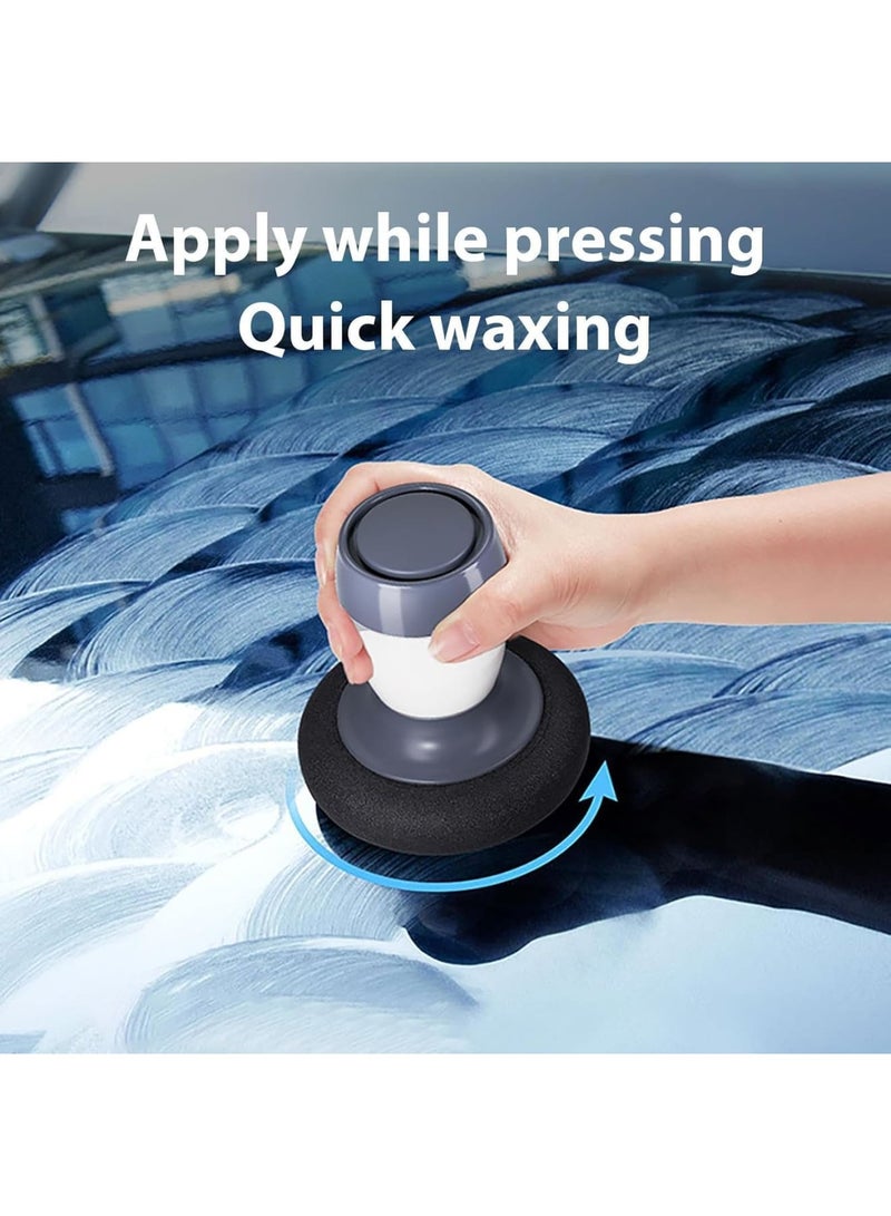 SYOSI Car Wax for Cars, Trucks and Motorcycles, 100% Natural Carnauba Wax for All Paint Types, Creates Mirror Gloss and Water Beading, UV Protection and Dirt Barrier, 70ML Easy Apply Formula (Clear)7 - Image 4