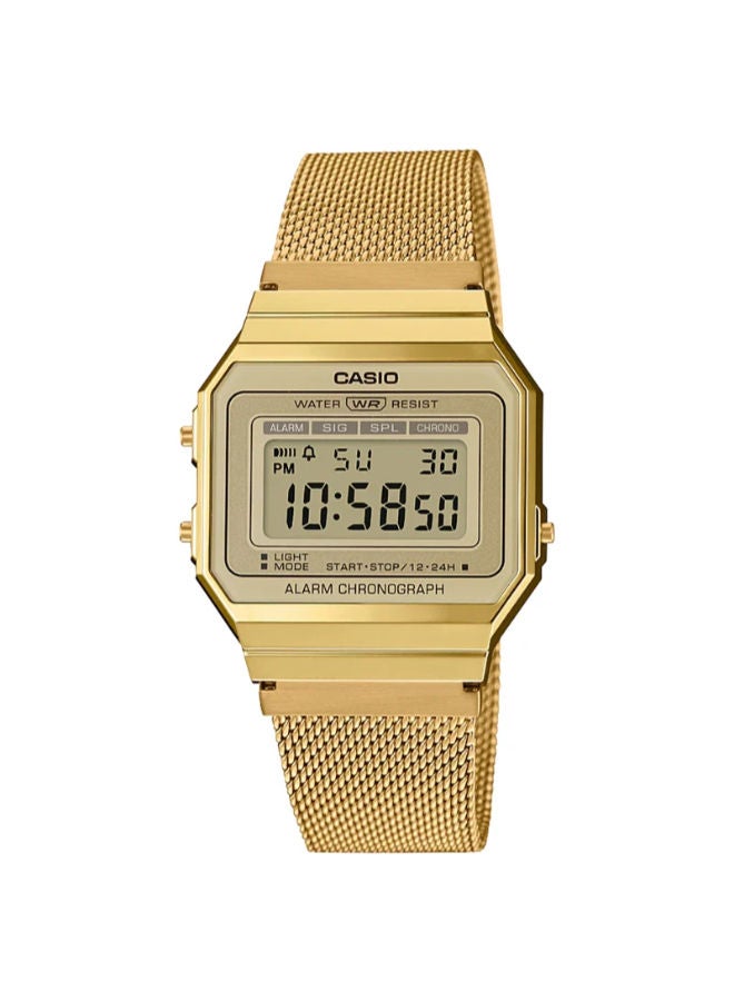 CASIO Stainless Steel Digital Wrist Watch A700WMG-9ADF - Image 1