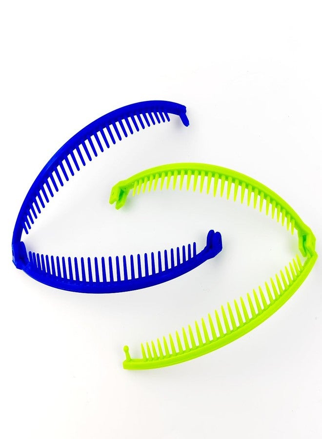 ROYHOO 18PCS Vintage Large Banana Clips for Women - Thick Fine Hair Combs Barrettes - Image 5