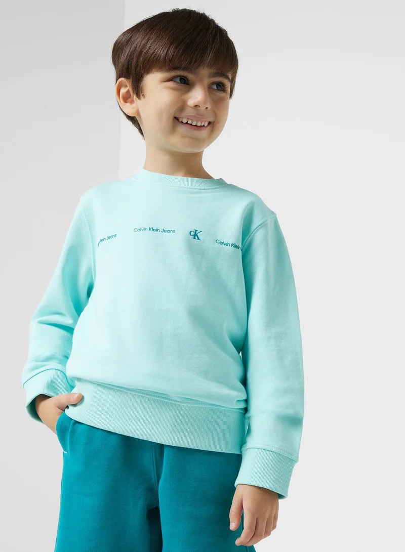 Calvin Klein Jeans Youth Logo Sweatshirt