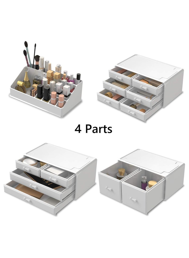 General Makeup Cosmetic Organizer Storage Drawers Display Boxes Case with 12 Drawers  - Image 3