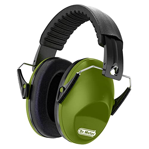 Dr.meter Noise Cancelling Ear Muffs: SNR27.4 Noise Cancelling Headphones for Autism with Adjustable Headband - Hearing Protection Ear Muffs for Kids Autism Sensory Monster Truck Demo Derby Mowing - Image 4