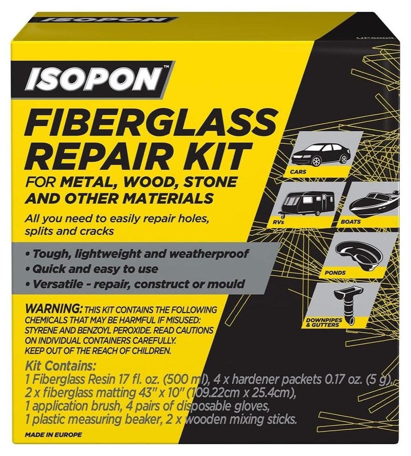 isopon Fiberglass Repair Kit, UP5009 - Image 1