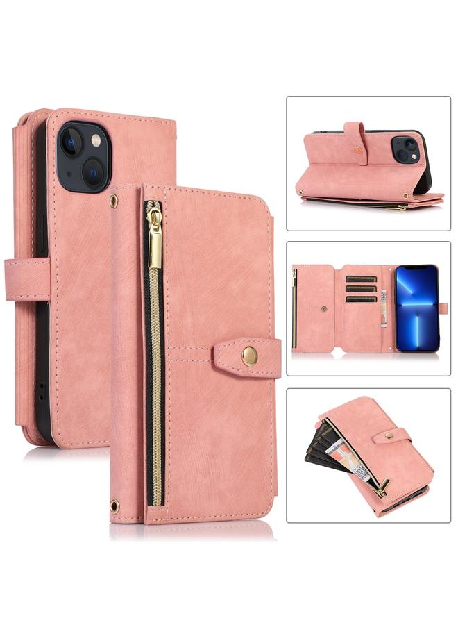 زبون جراب لهاتف iPhone 13 Dream 9 - محفظة بطاقات وحقيبة سحاب جلدية - Image 1