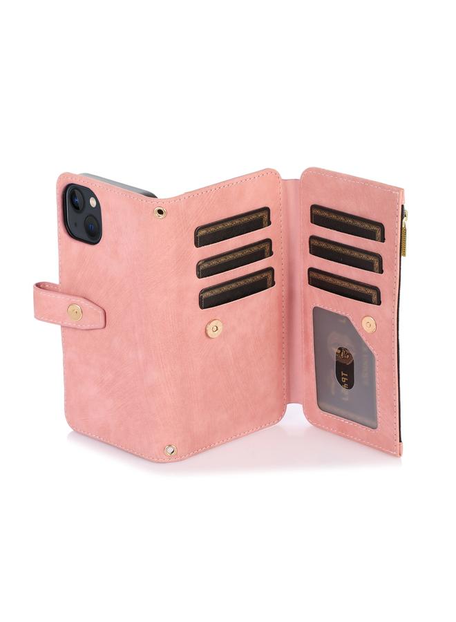 زبون جراب لهاتف iPhone 13 Dream 9 - محفظة بطاقات وحقيبة سحاب جلدية - Image 5