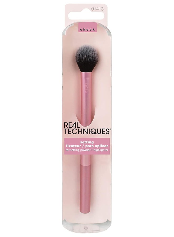 REAL TECHNIQUES Makeup Setting Brush Pink - Image 1