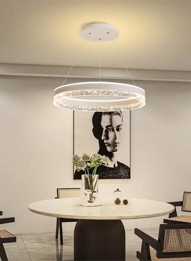 أبيكس ثريات ضوئية من طراز LED ذات مصدر دائري من طراز LED لمقصورات حديثة ذات ثريات حديثة ذات ثقوب، يمكن، ويمكن استخدامها في مكتبة المقهى في غرفة المعيشة - Image 3