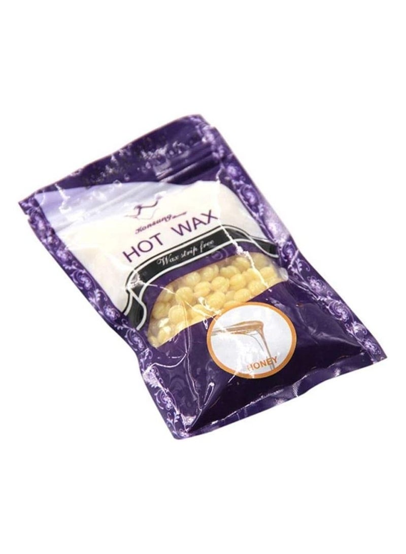 ProWax عبوة من 2 شمع ساخن مع آلة تسخين الشمع أبيض/أرجواني/أصفر - Image 3