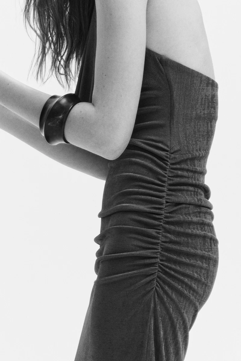 H&M  Cowl-neck halterneck dress for Women | Best Price UAE