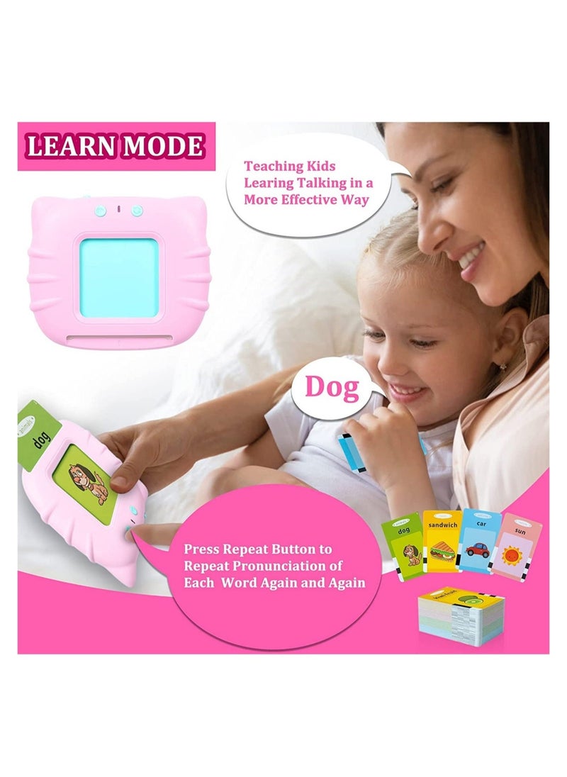 Talking Flash Cards Learning Toys for Toddlers – 224 Sight Words with Sound Effects, Educational Toys for Boys & Girls Ages 2-6, Interactive Learning & Pronunciation, Perfect Birthday Gift - Image 4