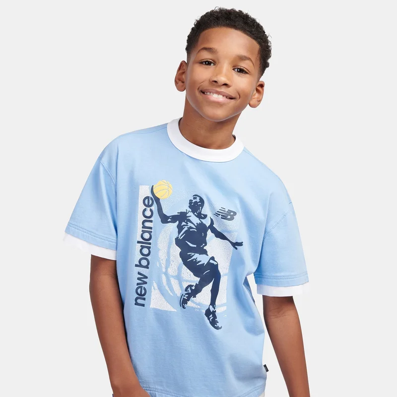 New Balance Kids' Hoops Layup Graphic T-Shirt