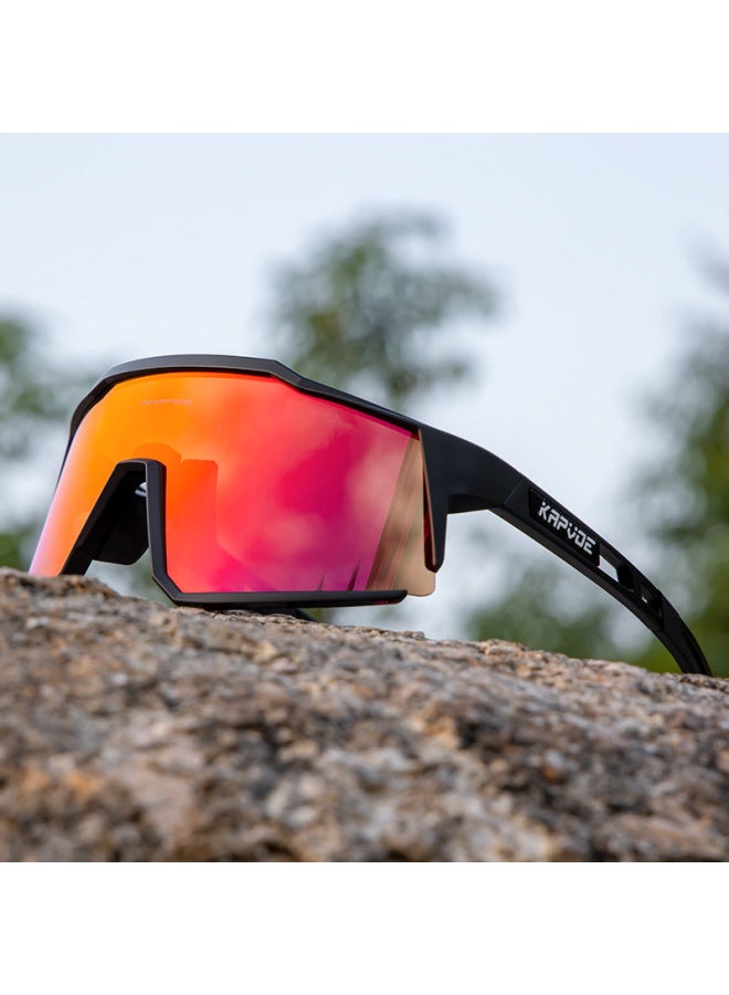 KAPVOE Cycling Glasses Sports Glasses Mountain Road Bicycle Outdoor Cycling Windproof Sand Goggles - Image 3