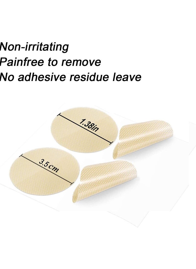 Generic - 100 Piece Self-Adhesive Nipple Guard Pasties Nipplecover Tape Set for Men Running Sporting - Image 1