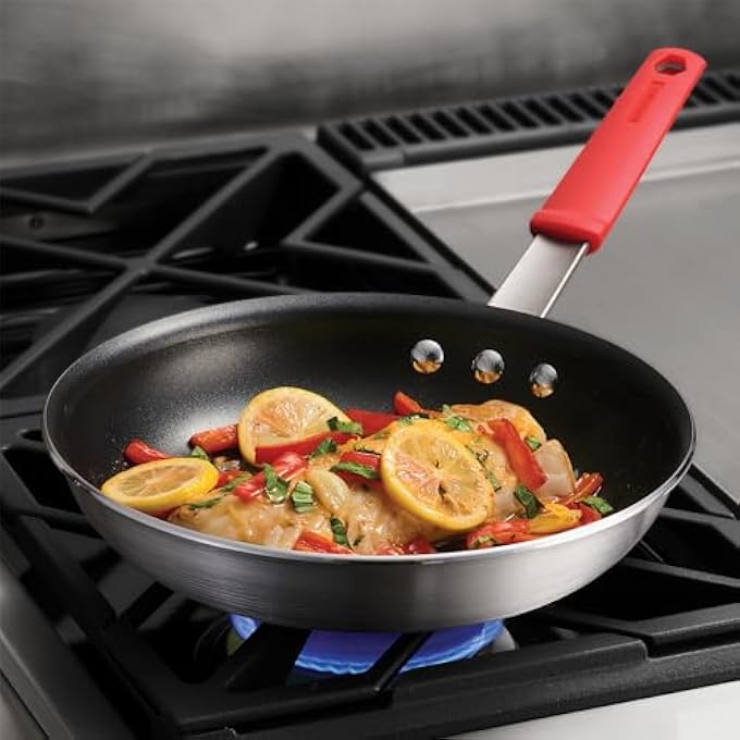 TRAMONTINA Professional 30Cm Aluminum Frying Pan With Interior Starflon Premium Pfoa Free Nonstick Coating And Brushed Exterior Finish - Image 2