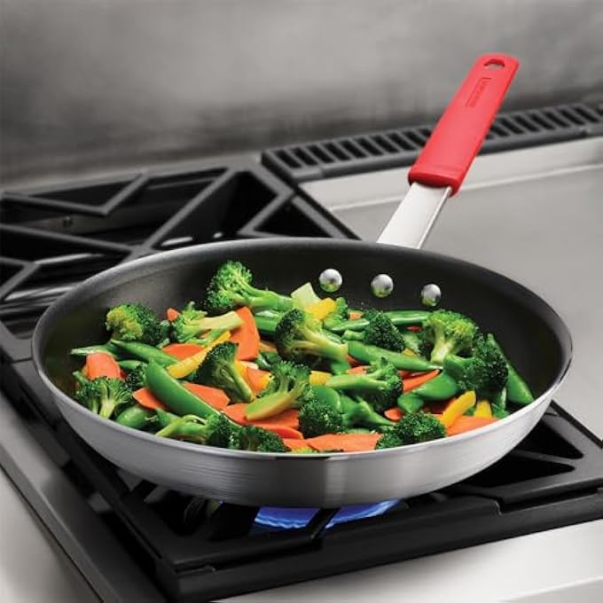 TRAMONTINA Professional 30Cm Aluminum Frying Pan With Interior Starflon Premium Pfoa Free Nonstick Coating And Brushed Exterior Finish - Image 3
