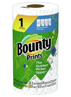 Select-A-Size Paper Towels Print 1 Single Plus Roll 1 Count