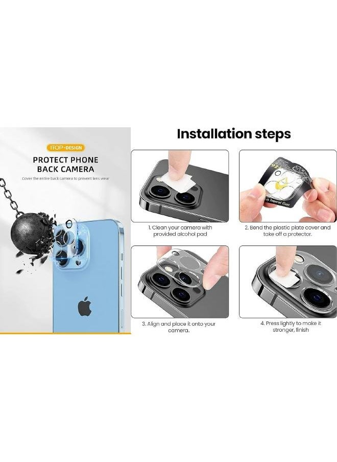 Itop - Complete protection package for iPhone 14, maximum protection against scratches and breakage (6in1) - Image 1