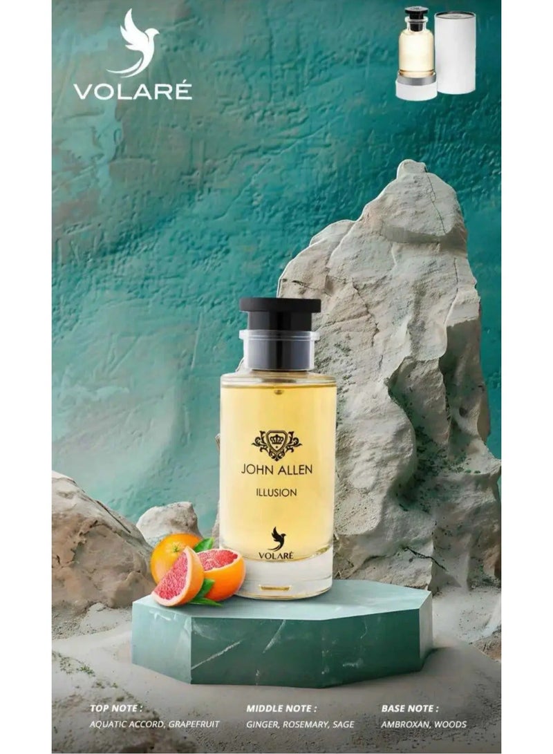 فولاري عطر جون ألين إلوجن أو دو برفيوم من فولار للرجال (مستوحي من  ليمونسيتي - لويس فويتون )- 100 مل - Image 3