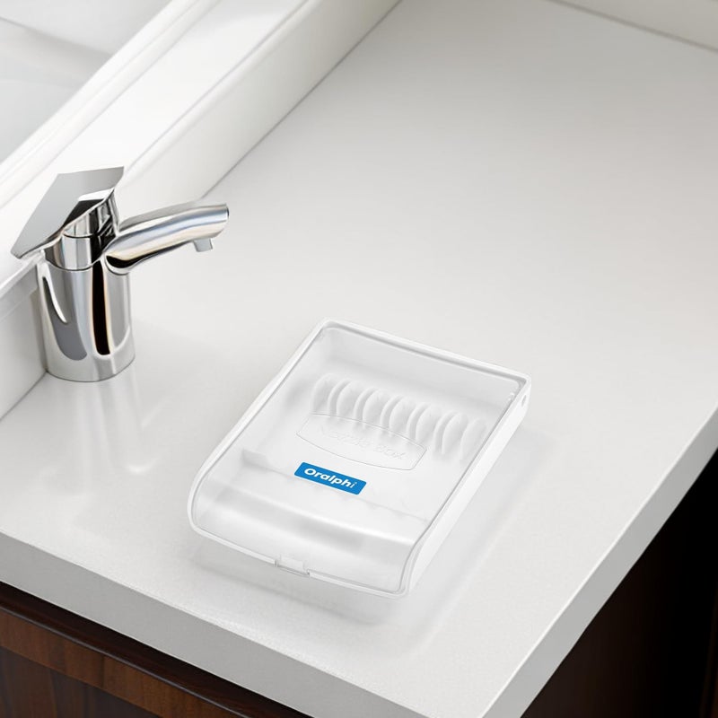 Oralphi Storage Case for Waterpik Replacement Tips, No Tips Included White - Image 5