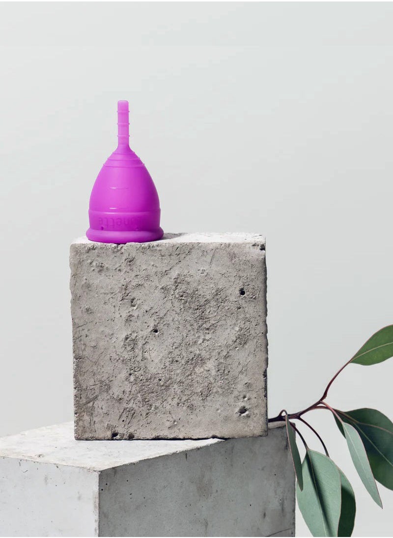 Lunette - Reusable Menstrual Cup Model 1 Period Cup for Light to Moderate Flow Violet - Image 1