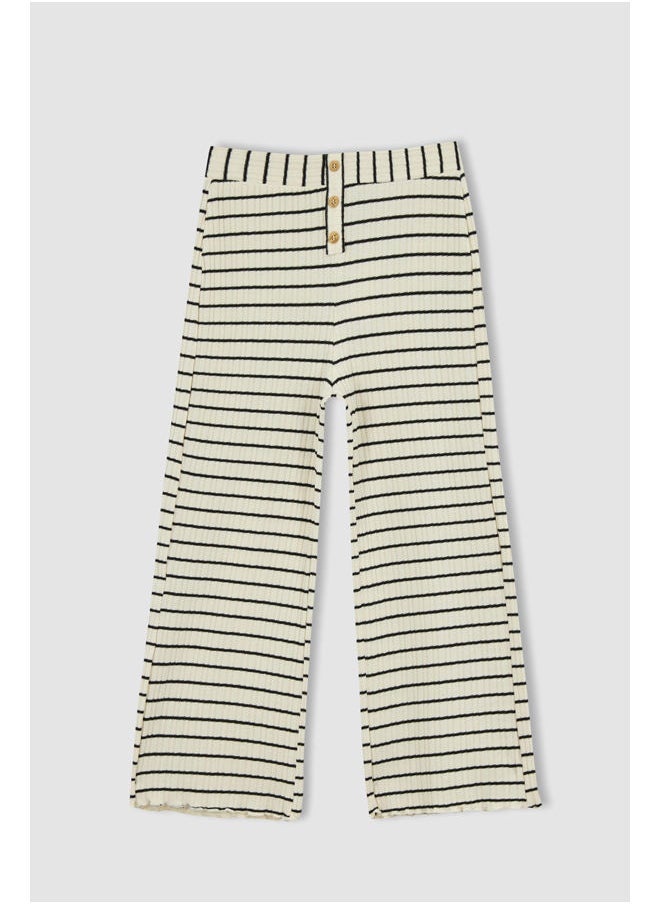 DeFacto - Girl Flare Fit Knitted Trousers - Image 1