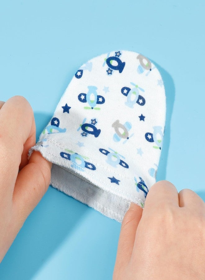 ONESING 32 Pairs Soft Newborn Baby Mittens No Scratch Elastic Infant Baby Gloves Essentials for 0-6 Months Baby Boys Girls - Image 3