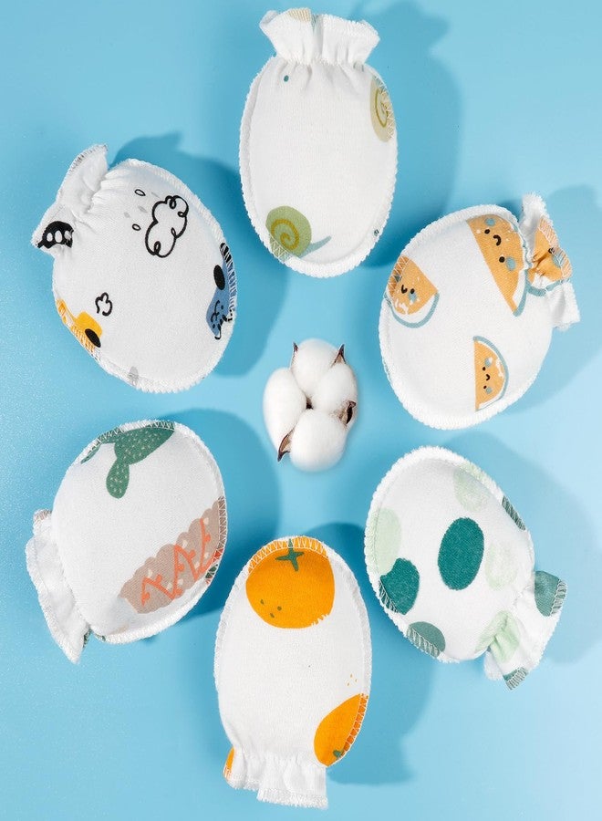 ONESING 32 Pairs Soft Newborn Baby Mittens No Scratch Elastic Infant Baby Gloves Essentials for 0-6 Months Baby Boys Girls - Image 4