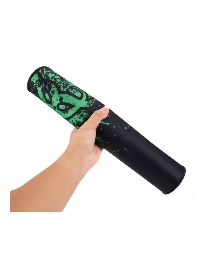 NIBEMINENT Keyboard Mouse Pad Black/Green - Image 5