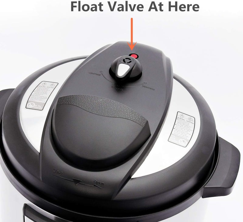 ZoneFly Original Float Valve for Instant Pot LUX 6 Qt 5Qt, Instant Pot Float Valve for IP-LUX50, IP-LUX60 Pressure Cooker with Seal Leaks Ring - Image 5
