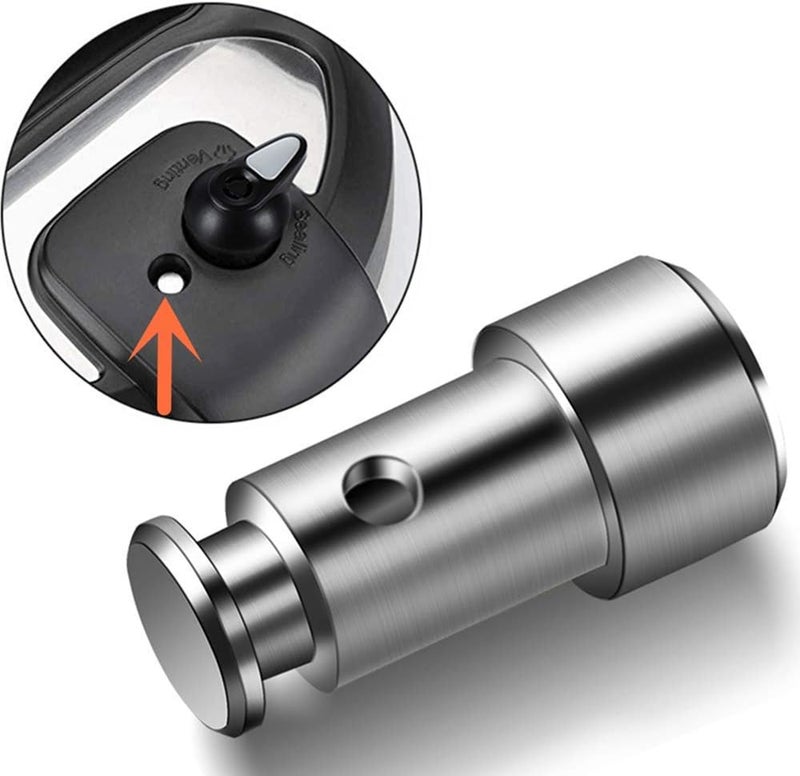 ZoneFly Original Float Valve for Instant Pot LUX 6 Qt 5Qt, Instant Pot Float Valve for IP-LUX50, IP-LUX60 Pressure Cooker with Seal Leaks Ring - Image 1