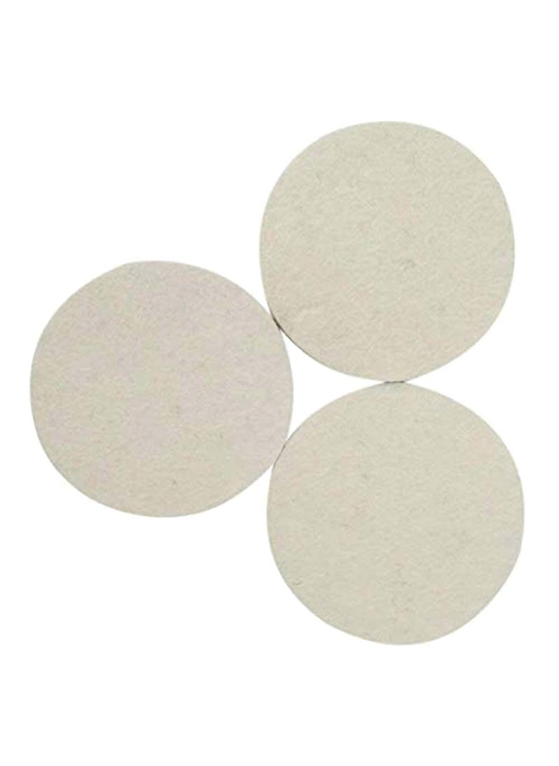 DIY Crafts DIY Crafts 1x, 3"inch Density Felt Pad Only, Density Felt Pad Only For Your Kit Polishing Drill Buffing Felt Pads Waxing Sealing Glaze Finishing Glass Scra (1x, 3"inch Density Felt Pad Only)  - Image 3