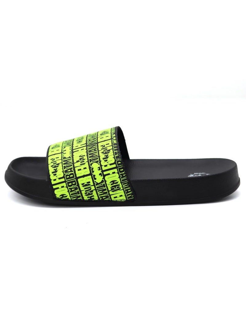 SVAAR Authentic Batman Forever Men's Ultra Soft Sliders/Slippers for Men with Soft Cushion | Everyday Flip Flops for Gents/Boys Black - Image 4