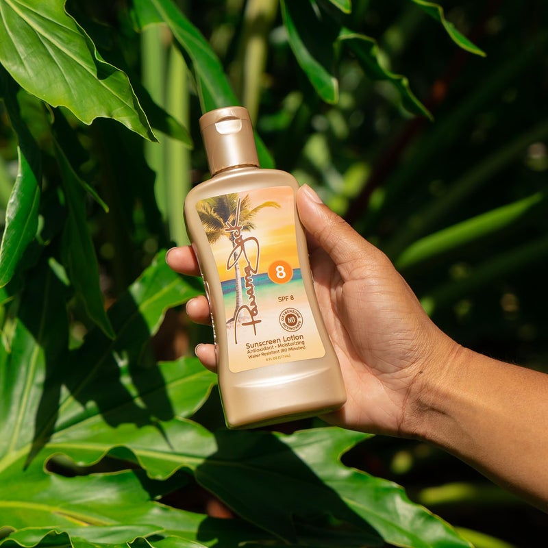 Panama Jack Sunscreen Tanning Lotion - SPF 8, PABA, Paraben, Gluten & Cruelty Free, Antioxidant Moisturizing Formula, Water Resistant (80 Minutes), 6 FL OZ - Image 2