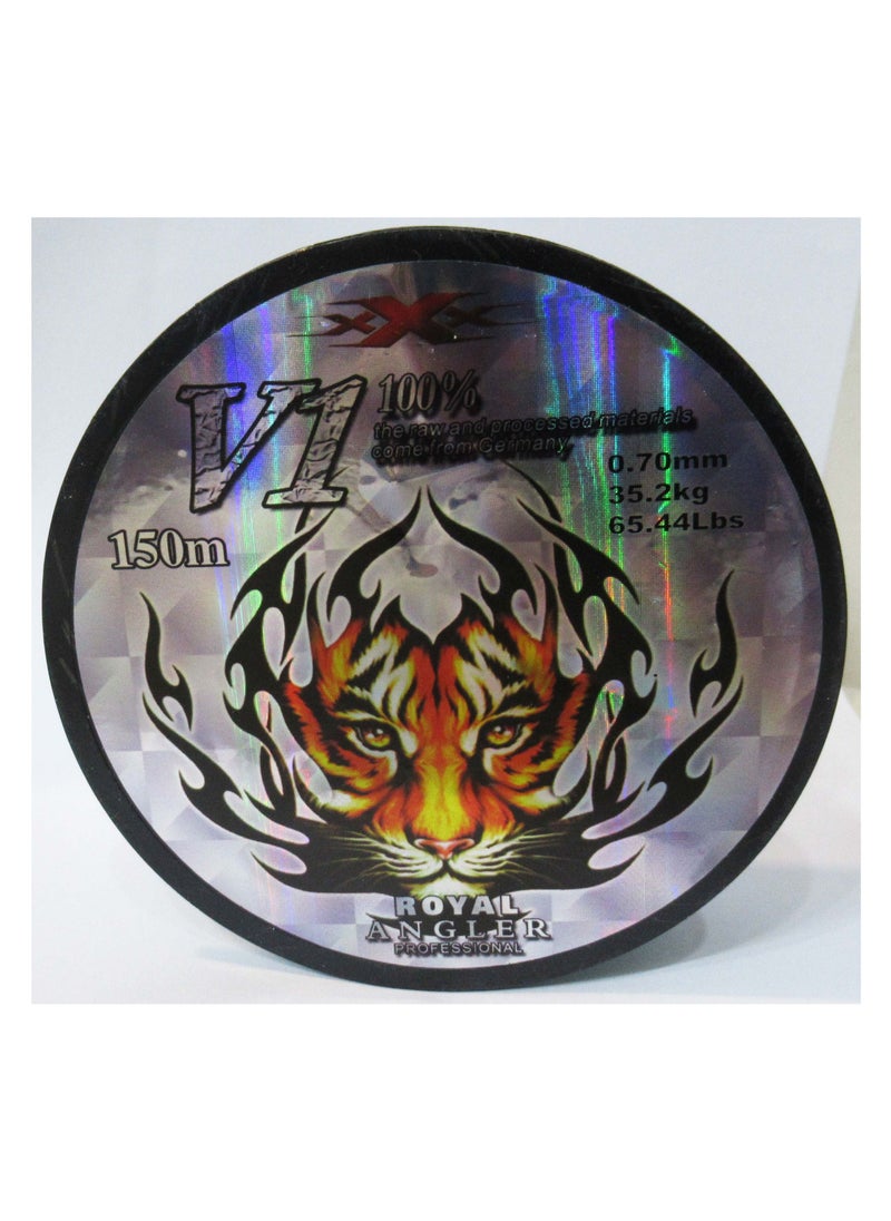 oakura - Royal Angler Professional line Monofilament 3pcs./ 150m. length 0.60mm. 0.70mm. 0.80mm. Diam., Cap. 65.44lbs./ 35.2kg. - Image 1