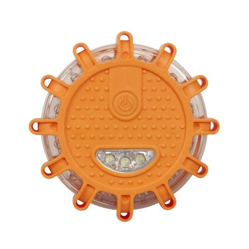 Wagan EL2639 FRED Flashing Roadside Emergency Disc LED Flare - Image 1