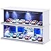 Tujoe 2 Pcs Display Case for Toy Car Garage with LED Light Stackable 164 Scale Diecast Toy Cars Garage for Maximum 58 Model Car Display and StorageDepot - Image 2